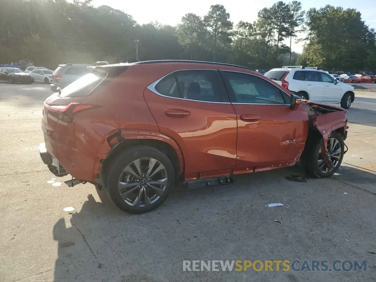 3 fotografías del automóvil dañado JTHR6JBH2P2140918 LEXUS UX 250H PR 2023