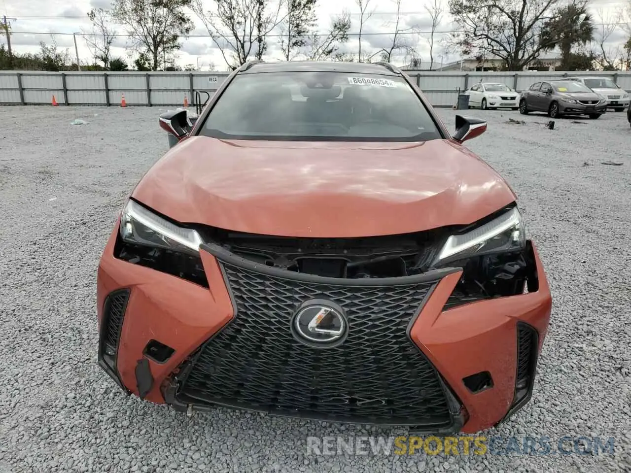 5 fotografías del automóvil dañado JTHR6JBHXP2143632 LEXUS UX 250H PR 2023