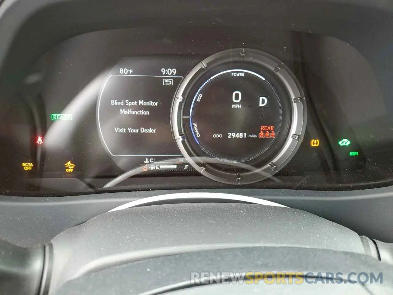 9 fotografías del automóvil dañado JTHR6JBHXP2143632 LEXUS UX 250H PR 2023