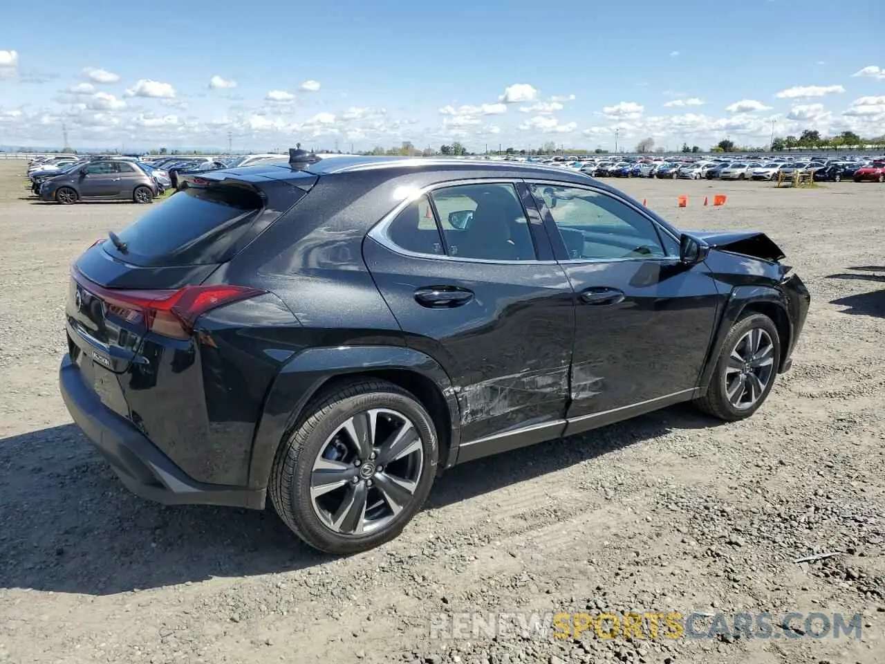 3 fotografías del automóvil dañado JTHP6JBH7R2190501 LEXUS UX 250H PR 2024
