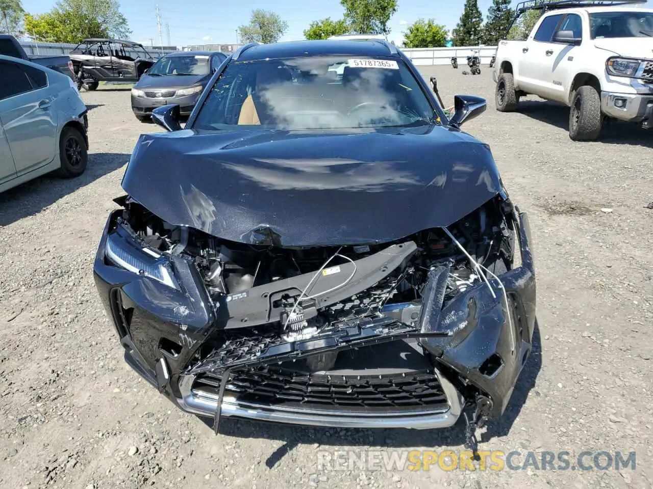 5 fotografías del automóvil dañado JTHP6JBH7R2190501 LEXUS UX 250H PR 2024