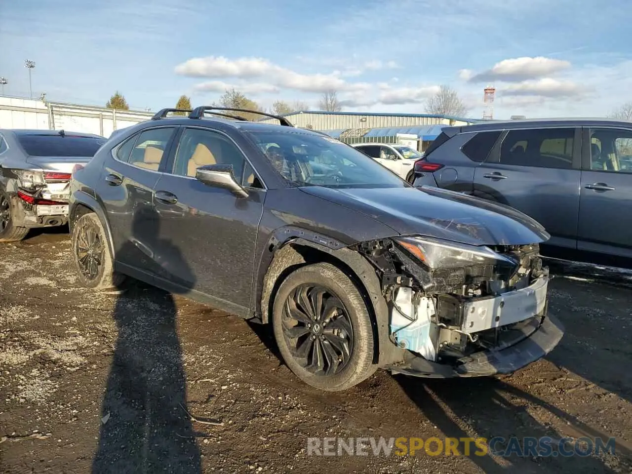 4 fotografías del automóvil dañado JTHP9JBH0R2073933 LEXUS UX 250H PR 2024