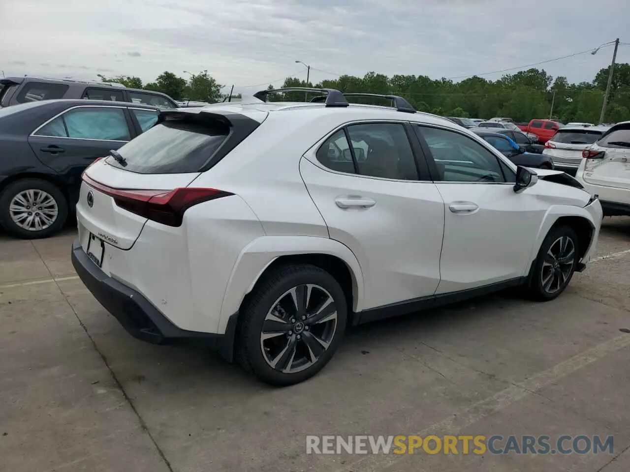 3 fotografías del automóvil dañado JTHP9JBH4R2071876 LEXUS UX 250H PR 2024