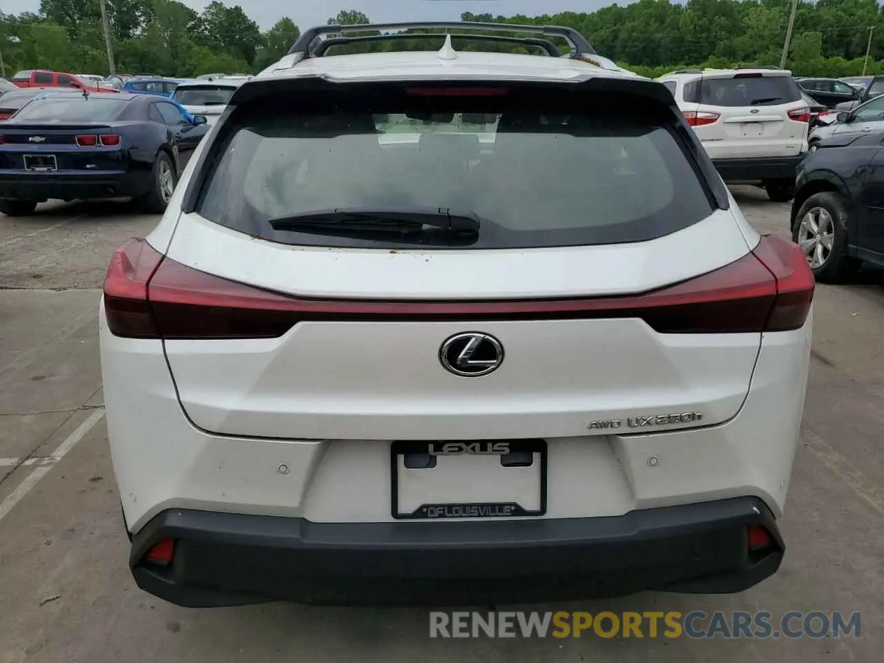 6 fotografías del automóvil dañado JTHP9JBH4R2071876 LEXUS UX 250H PR 2024