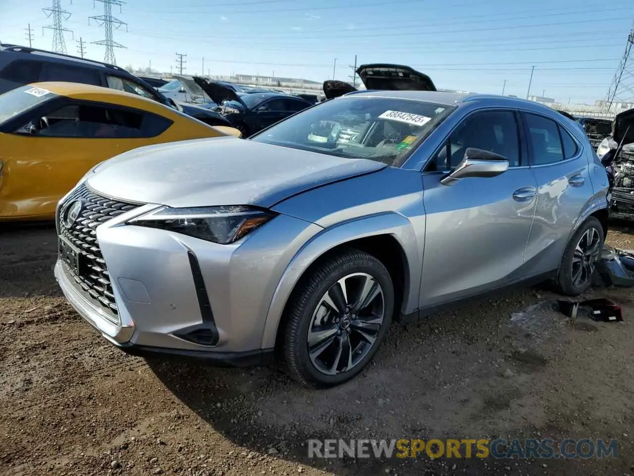 1 fotografías del automóvil dañado JTHP9JBHXR2076614 LEXUS UX 250H PR 2024