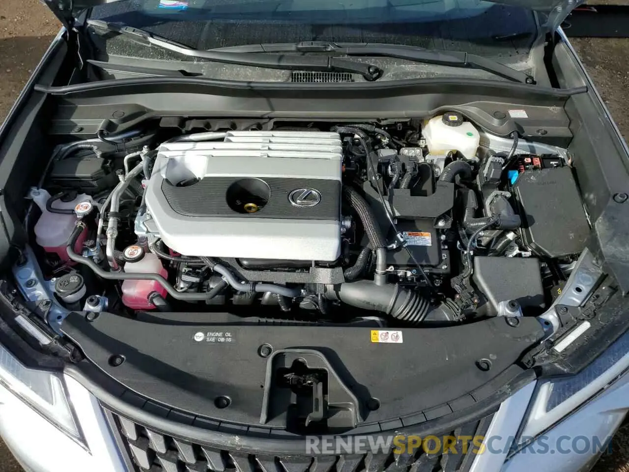 11 fotografías del automóvil dañado JTHP9JBHXR2076614 LEXUS UX 250H PR 2024