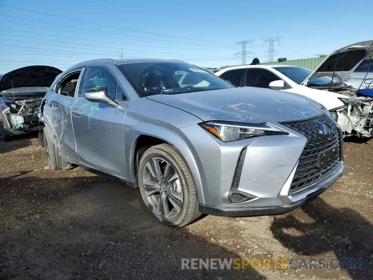 4 fotografías del automóvil dañado JTHP9JBHXR2076614 LEXUS UX 250H PR 2024