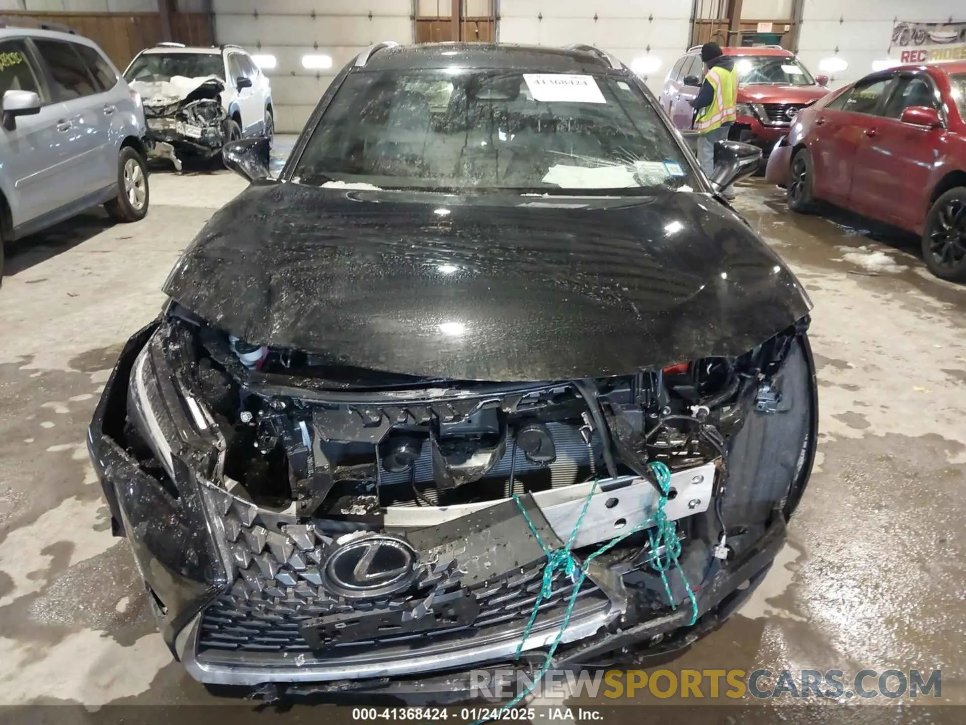12 fotografías del automóvil dañado JTHUCJDH8S2003698 LEXUS UX 300H 2025