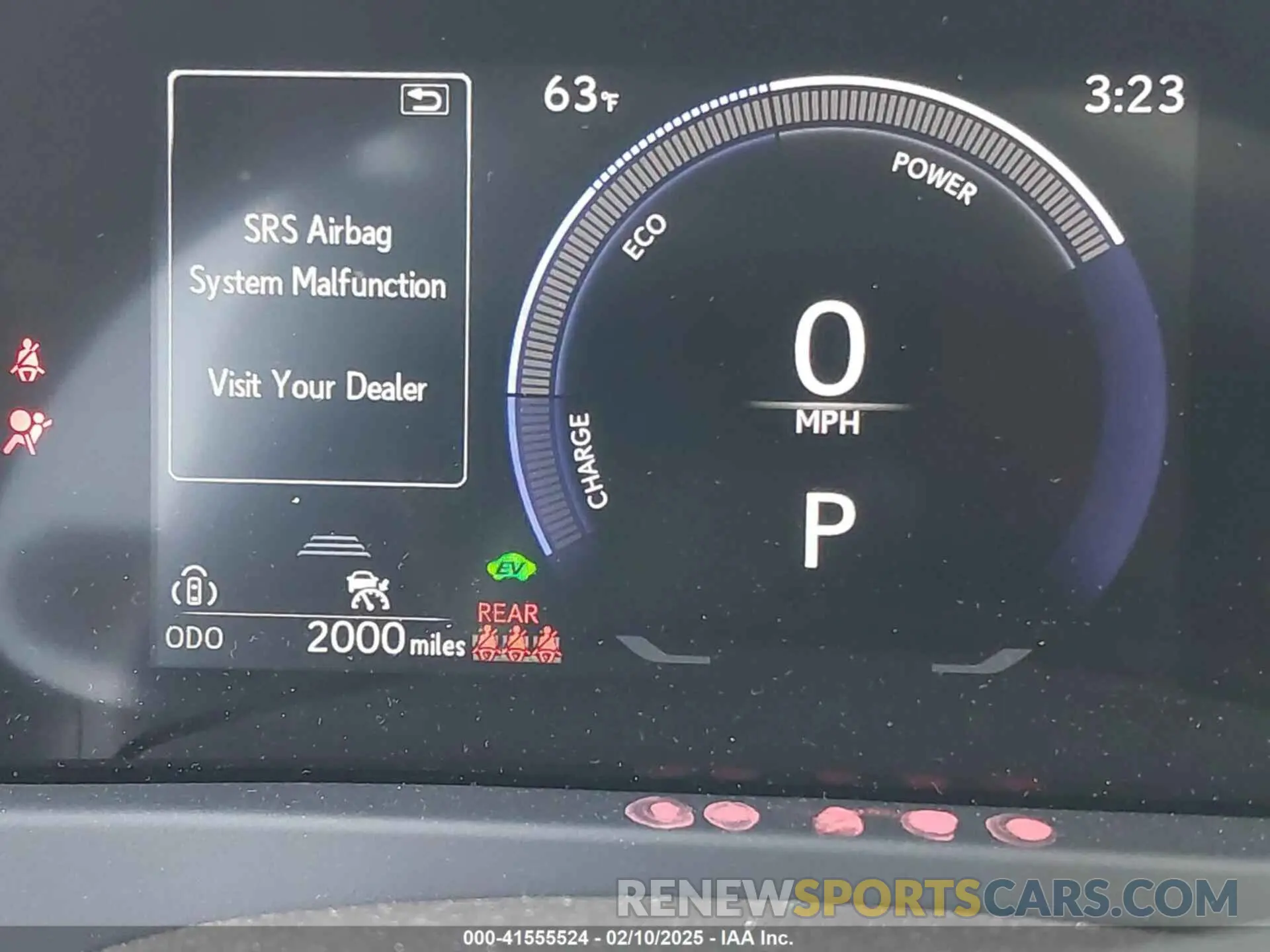 16 fotografías del automóvil dañado JTHYBJAH4S2003979 LEXUS UX 300H 2025