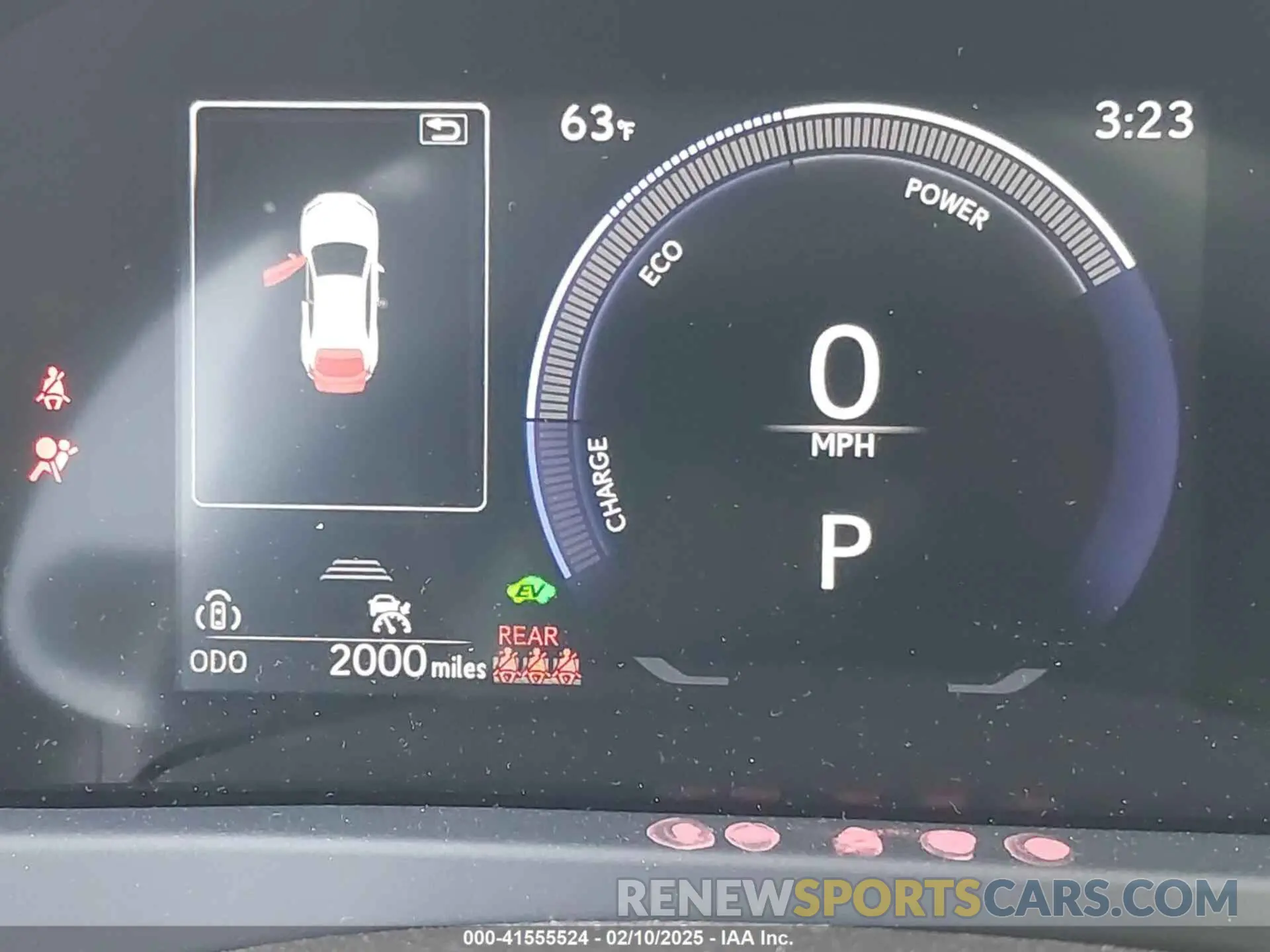 7 fotografías del automóvil dañado JTHYBJAH4S2003979 LEXUS UX 300H 2025