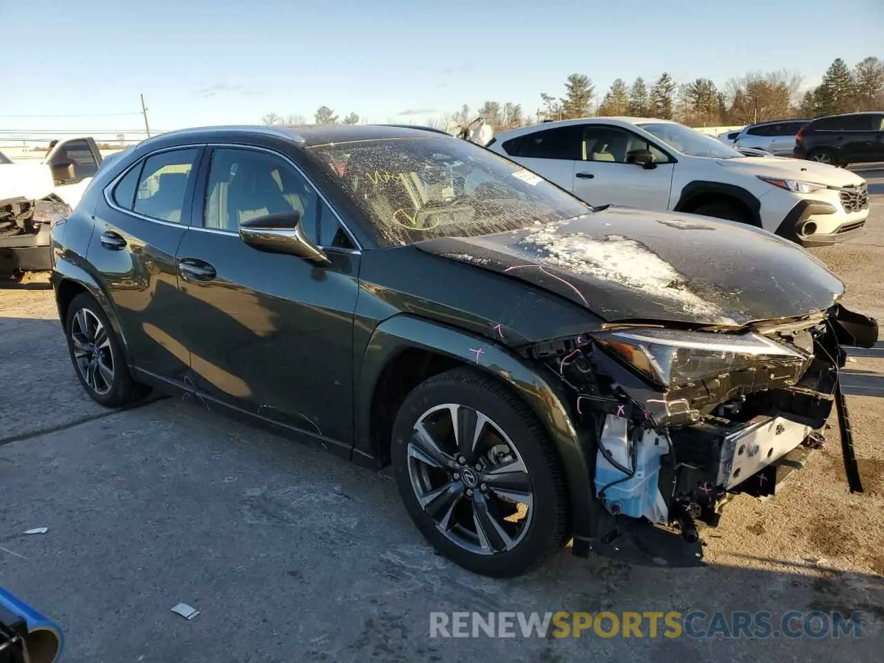 4 fotografías del automóvil dañado JTHUCJDH8S2000784 LEXUS UX 300H BA 2025