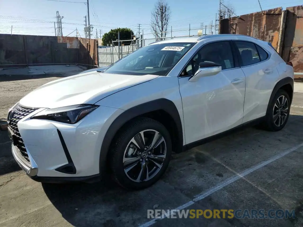 1 fotografías del automóvil dañado JTHYBJAH4S2008440 LEXUS UX 300H BA 2025