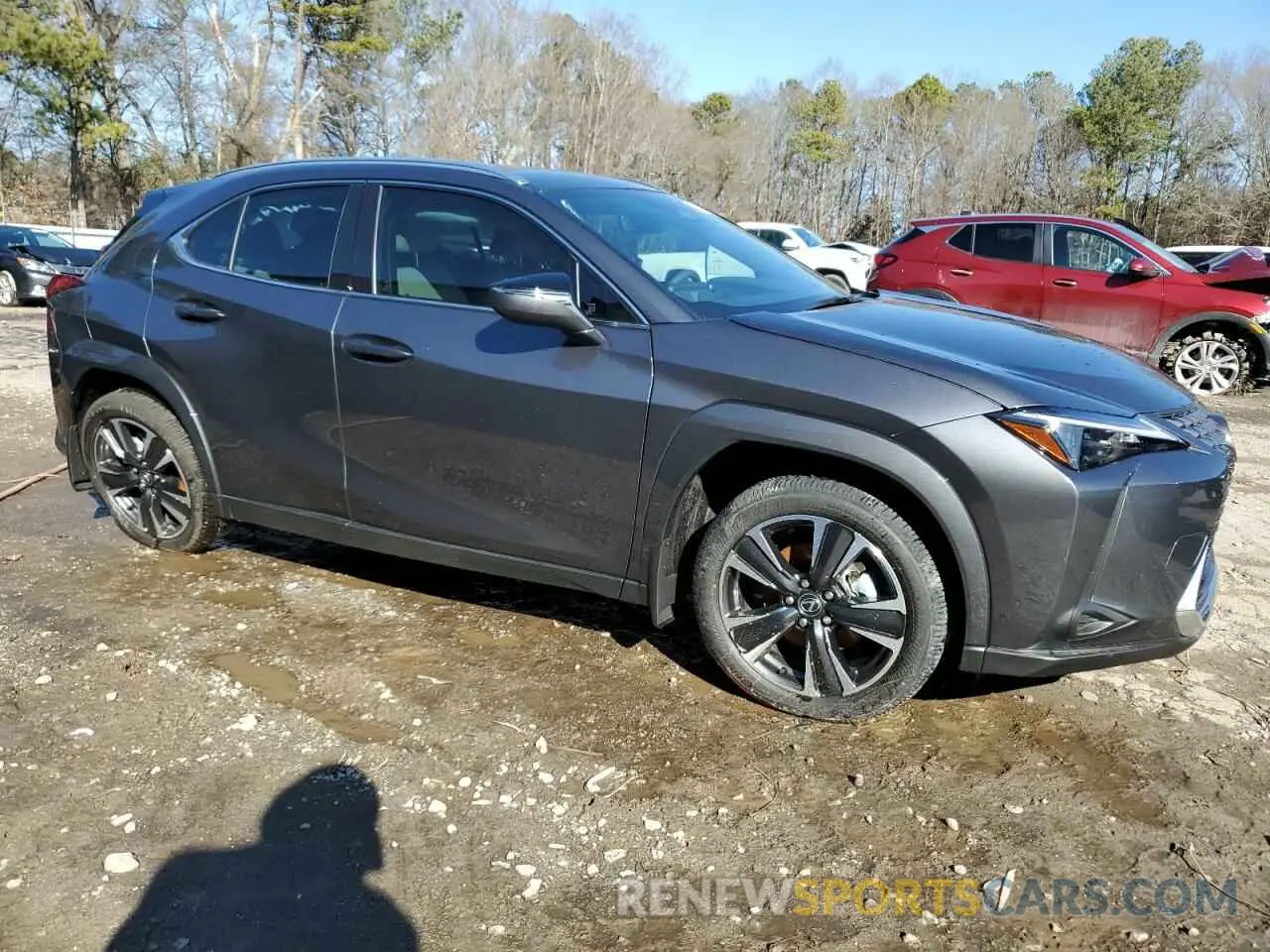 4 fotografías del automóvil dañado JTHYBJAH5S2014716 LEXUS UX 300H BA 2025