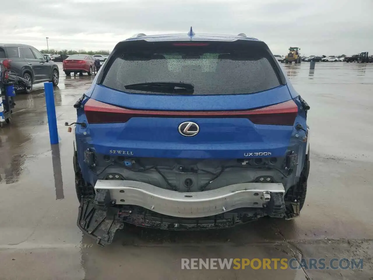 6 fotografías del automóvil dañado JTHYBJAH6S2002588 LEXUS UX 300H BA 2025
