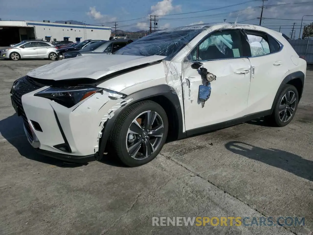 1 fotografías del automóvil dañado JTHYBJAHXS2013108 LEXUS UX 300H BA 2025