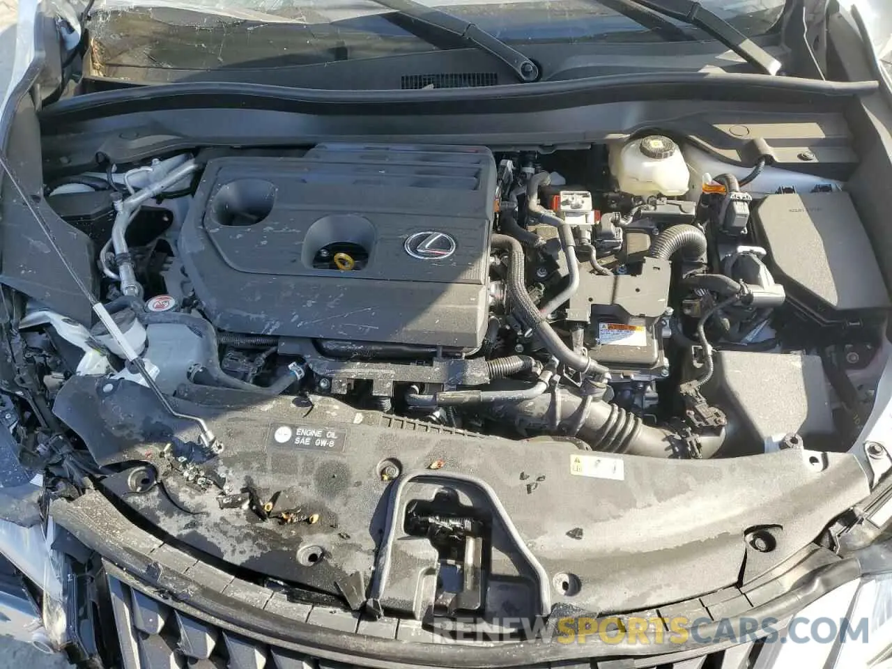 12 fotografías del automóvil dañado JTHYBJAHXS2013108 LEXUS UX 300H BA 2025