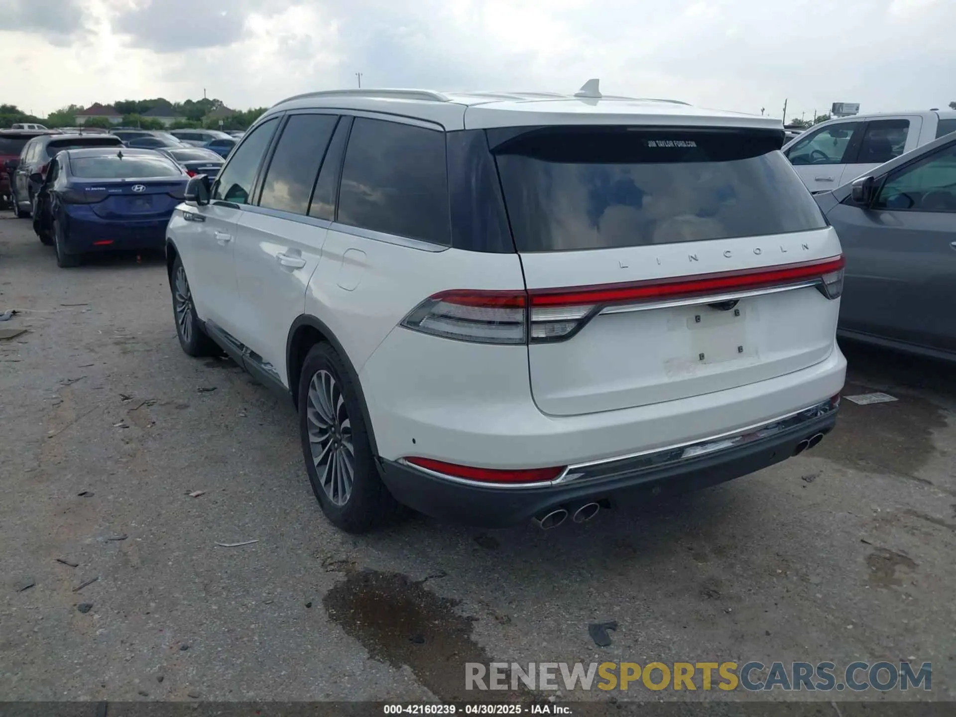3 fotografías del automóvil dañado 5LM5J7WC8LGL36710 LINCOLN AVIATOR 2020