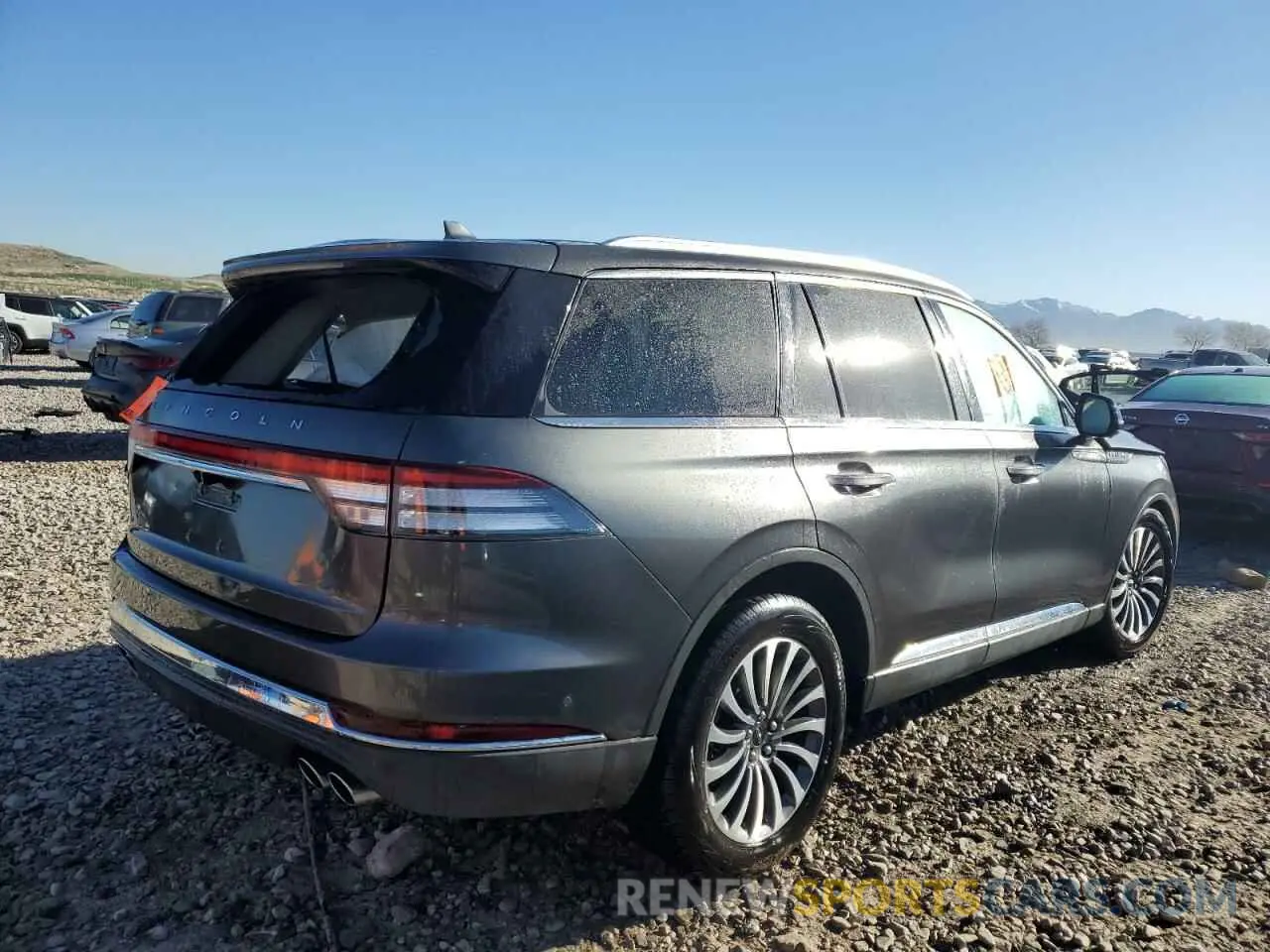 3 fotografías del automóvil dañado 5LM5J7XC0LGL11413 LINCOLN AVIATOR 2020