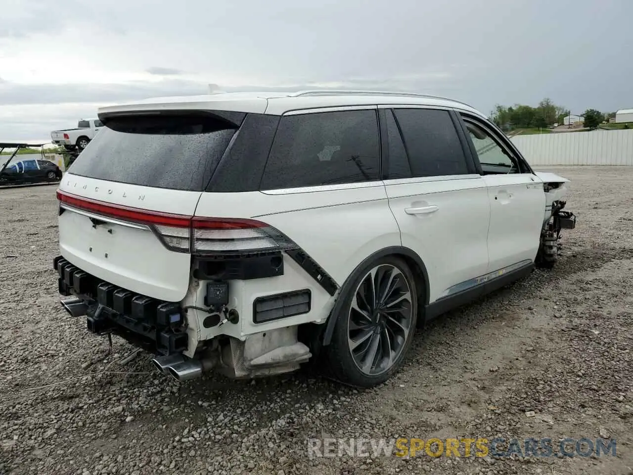 3 fotografías del automóvil dañado 5LM5J7XC0LGL22749 LINCOLN AVIATOR 2020