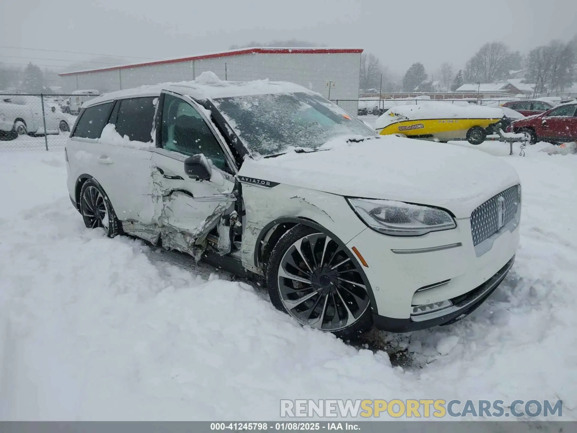1 fotografías del automóvil dañado 5LM5J7XC4LGL36377 LINCOLN AVIATOR 2020