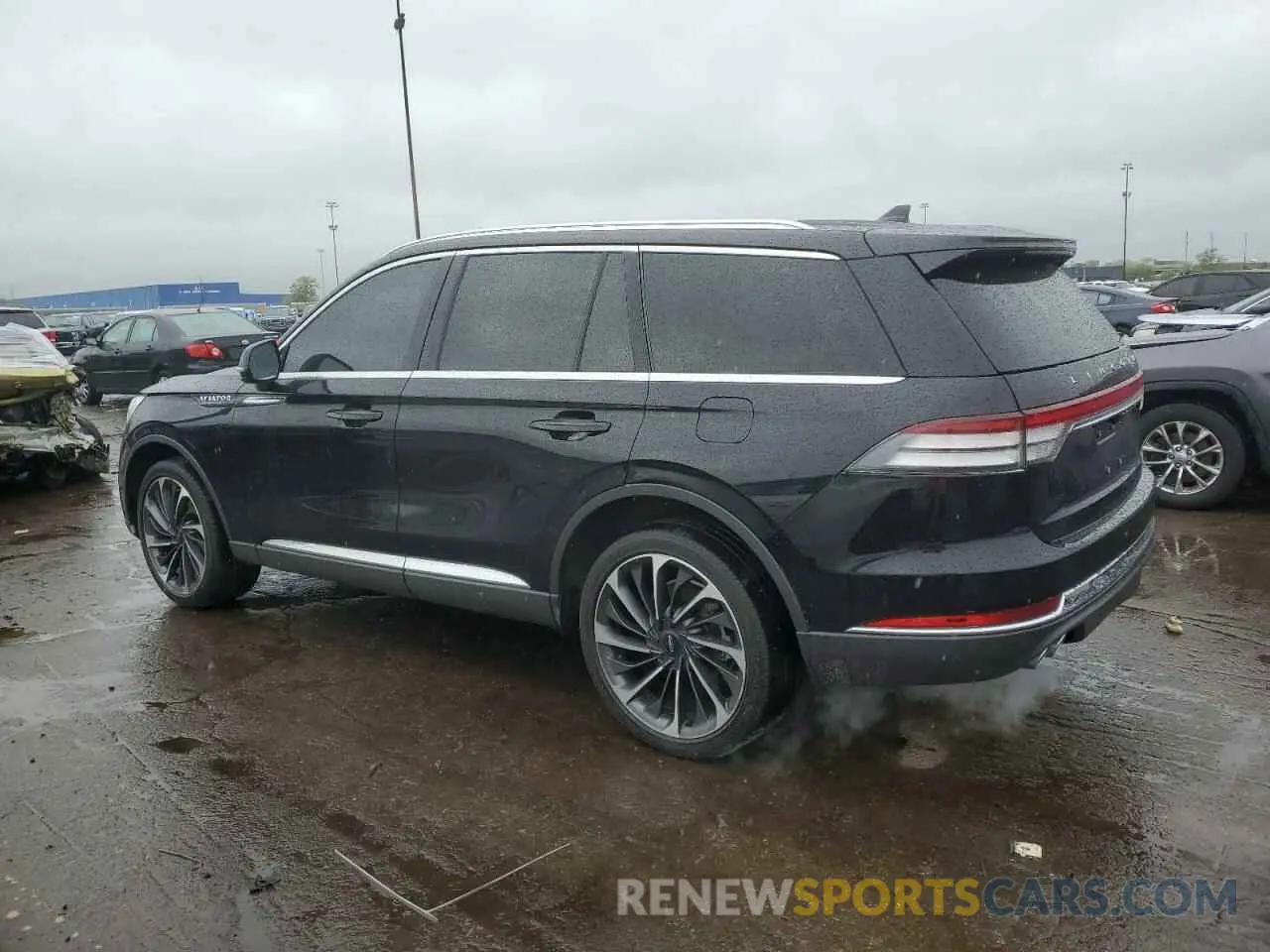 2 fotografías del automóvil dañado 5LM5J7XC6LGL20701 LINCOLN AVIATOR 2020