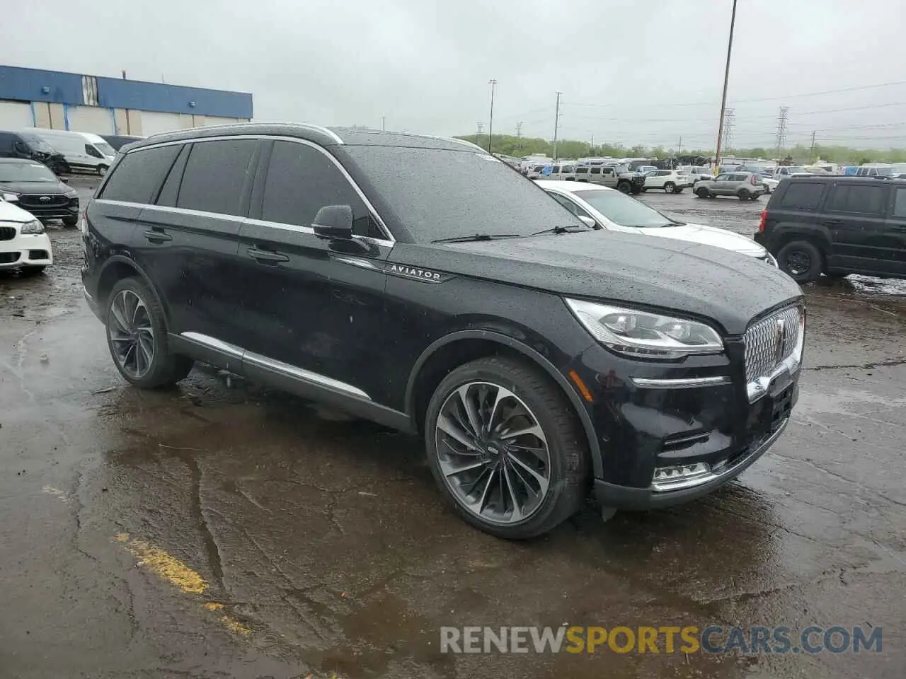 4 fotografías del automóvil dañado 5LM5J7XC6LGL20701 LINCOLN AVIATOR 2020