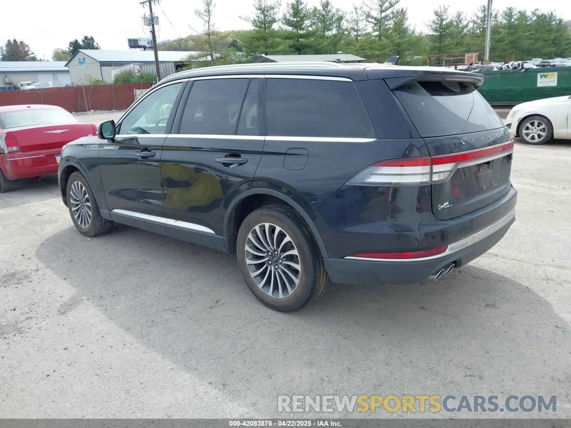 3 fotografías del automóvil dañado 5LM5J7XC8LGL19646 LINCOLN AVIATOR 2020