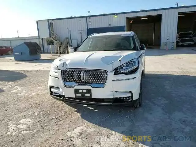12 fotografías del automóvil dañado 5LM5J7XC8LGL23342 LINCOLN AVIATOR 2020