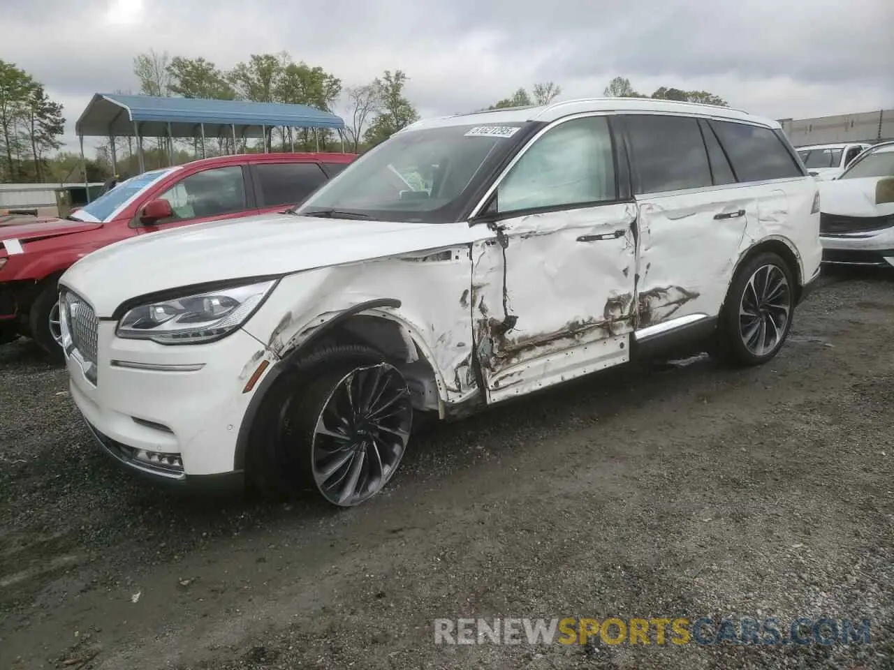 1 fotografías del automóvil dañado 5LM5J7XC9LGL26489 LINCOLN AVIATOR 2020