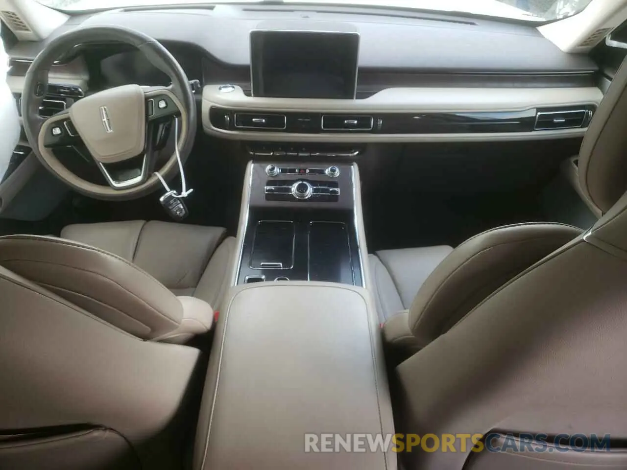 8 fotografías del automóvil dañado 5LM5J7XC9LGL26489 LINCOLN AVIATOR 2020