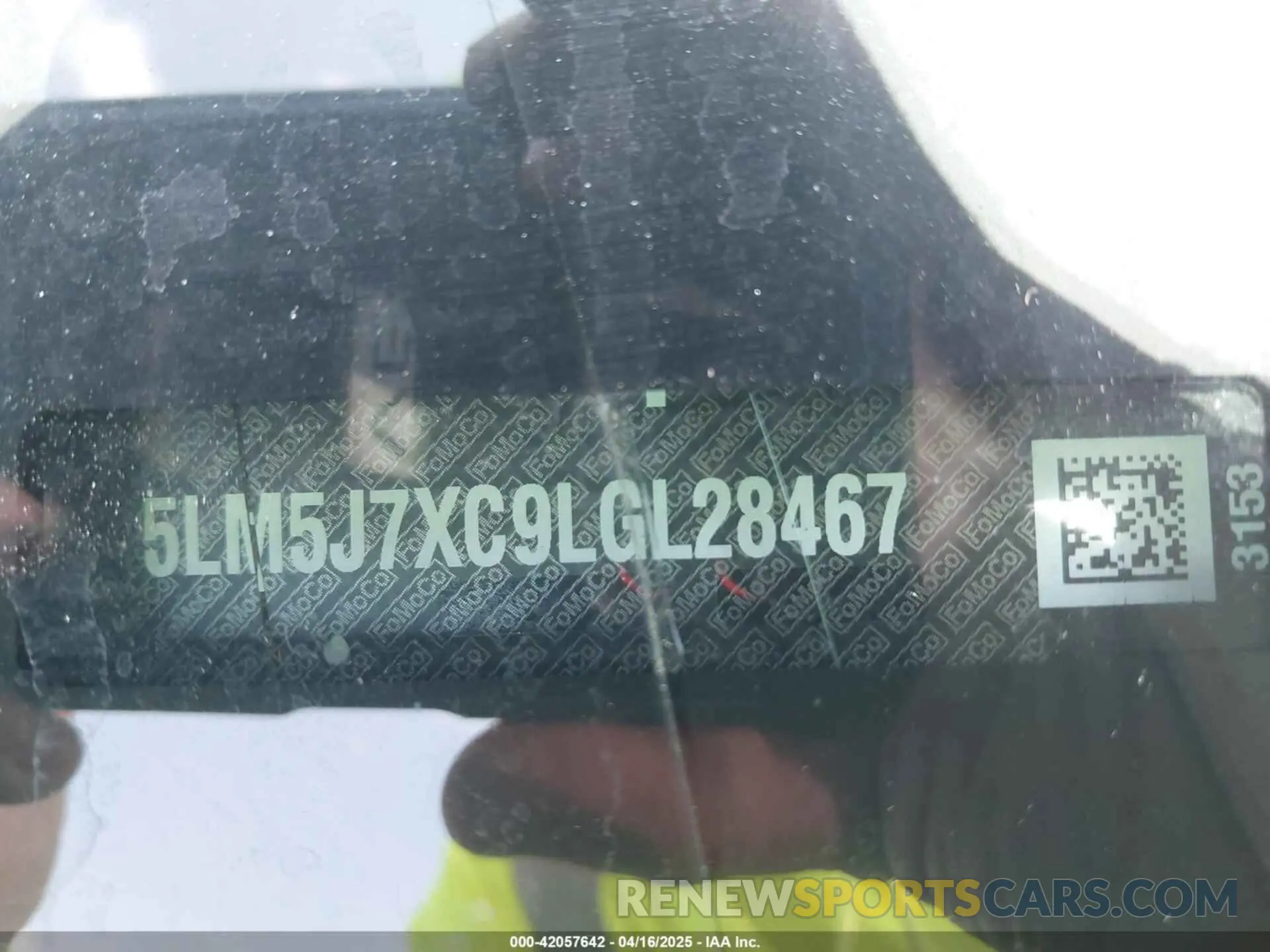 9 fotografías del automóvil dañado 5LM5J7XC9LGL28467 LINCOLN AVIATOR 2020