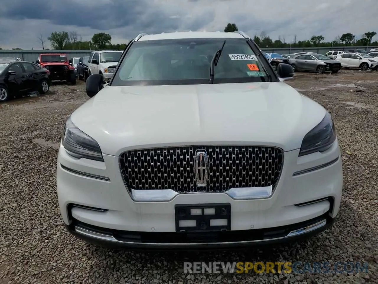 5 fotografías del automóvil dañado 5LM5J6XC3MGL06086 LINCOLN AVIATOR 2021