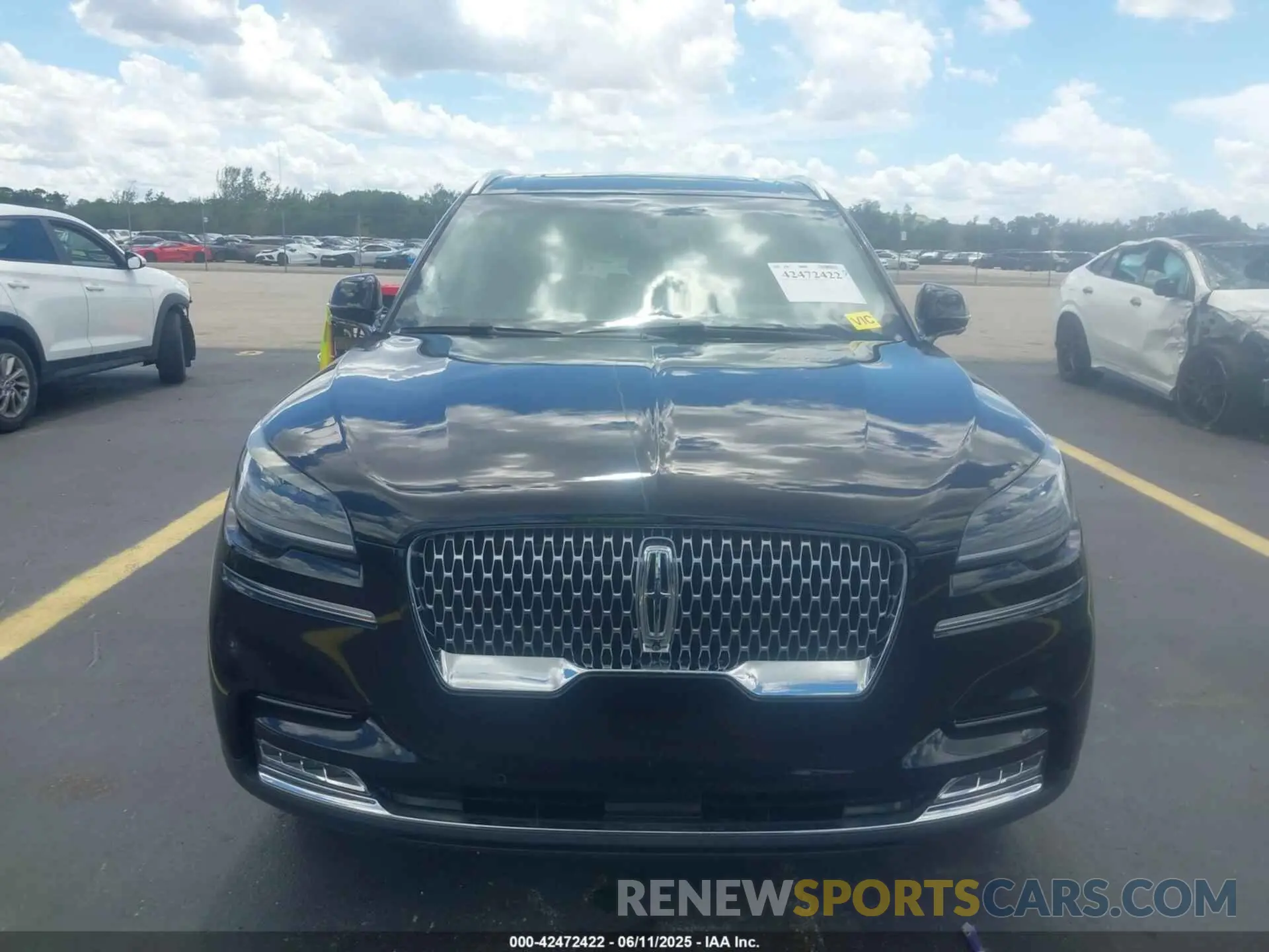 12 fotografías del automóvil dañado 5LM5J7WC0MGL12385 LINCOLN AVIATOR 2021