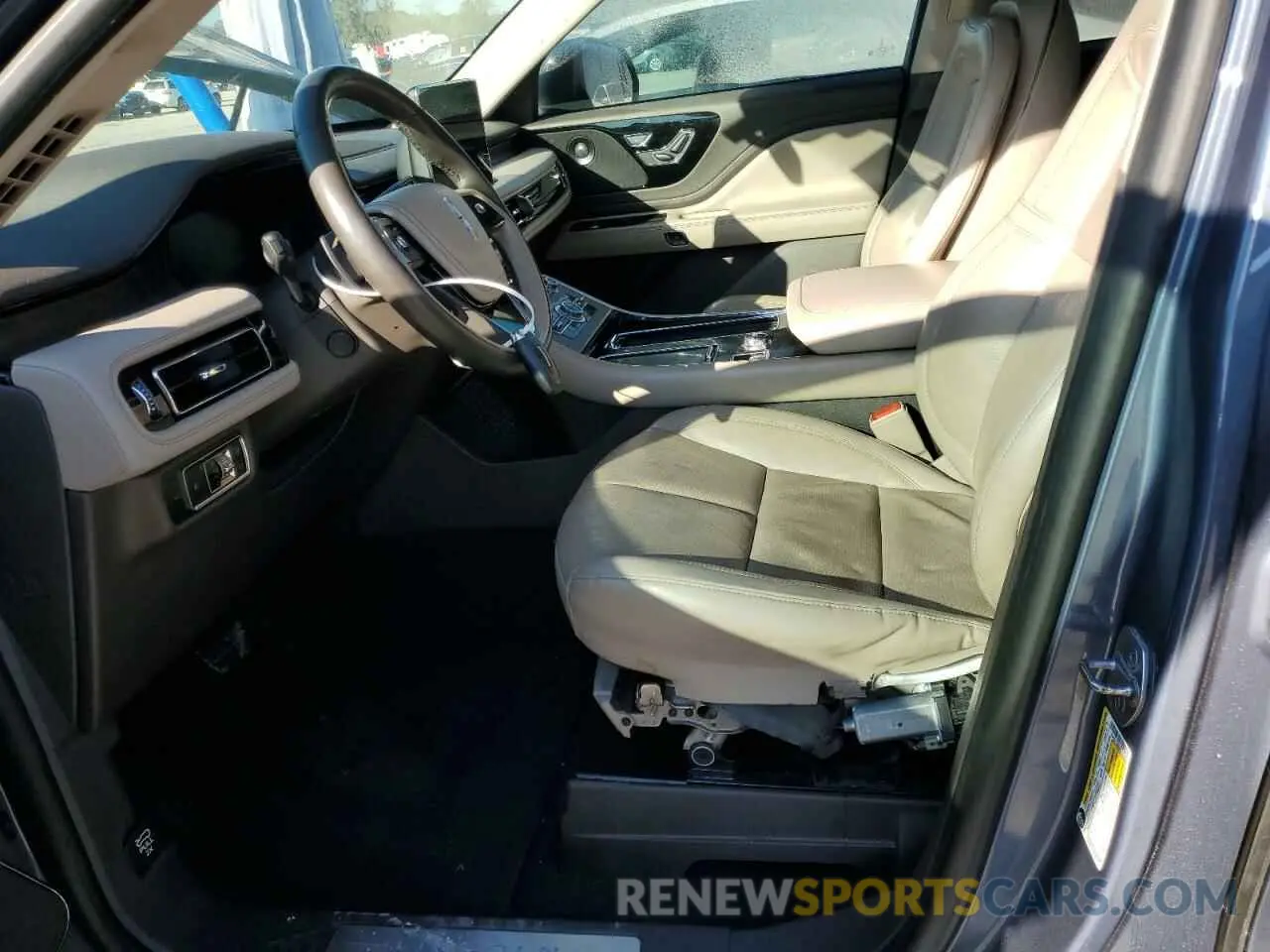 7 fotografías del automóvil dañado 5LM5J7WC9MGL01854 LINCOLN AVIATOR 2021