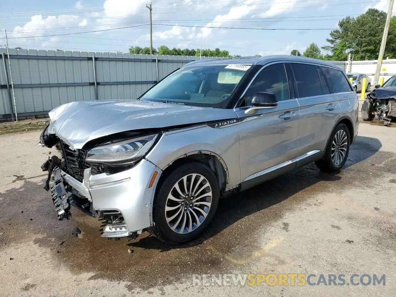 1 fotografías del automóvil dañado 5LM5J7WC9MGL03409 LINCOLN AVIATOR 2021