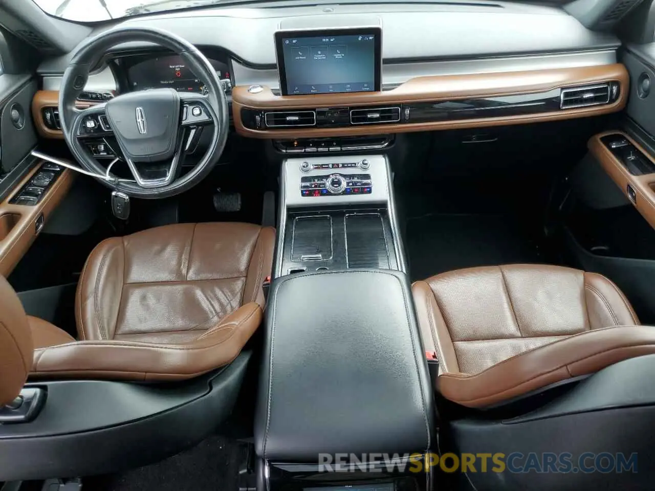 8 fotografías del automóvil dañado 5LM5J7WCXMGL02334 LINCOLN AVIATOR 2021
