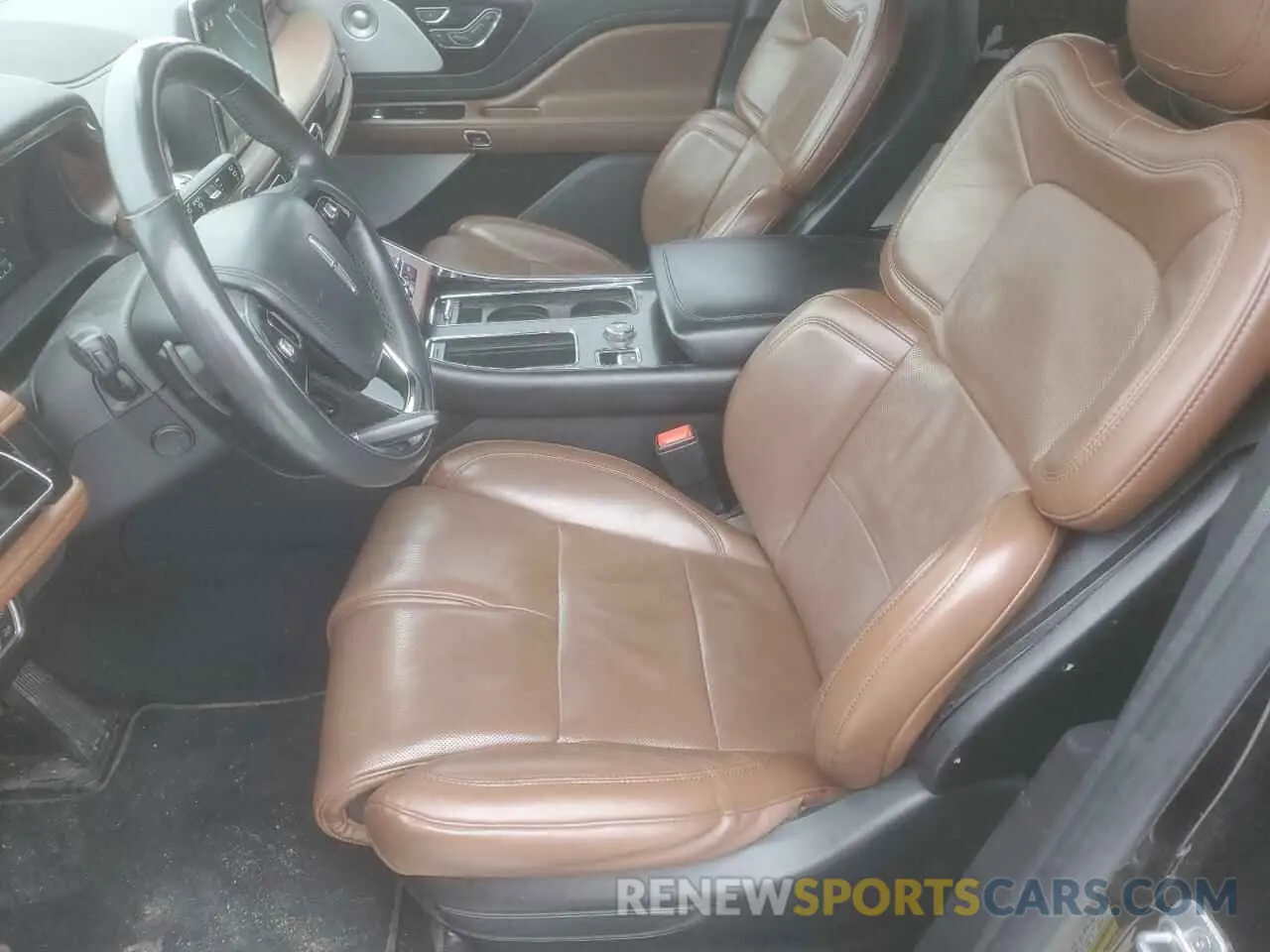 7 fotografías del automóvil dañado 5LM5J7WCXMGL17366 LINCOLN AVIATOR 2021
