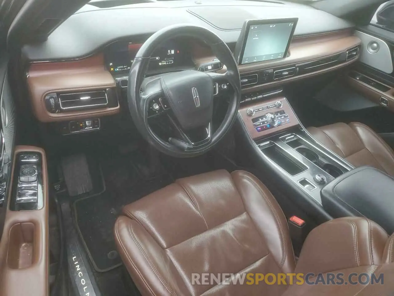 8 fotografías del automóvil dañado 5LM5J7WCXMGL17366 LINCOLN AVIATOR 2021