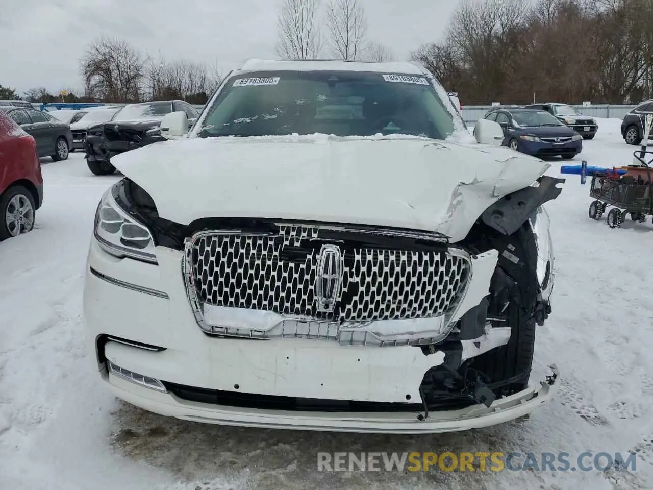 5 fotografías del automóvil dañado 5LM5J7XC5MGL12588 LINCOLN AVIATOR 2021