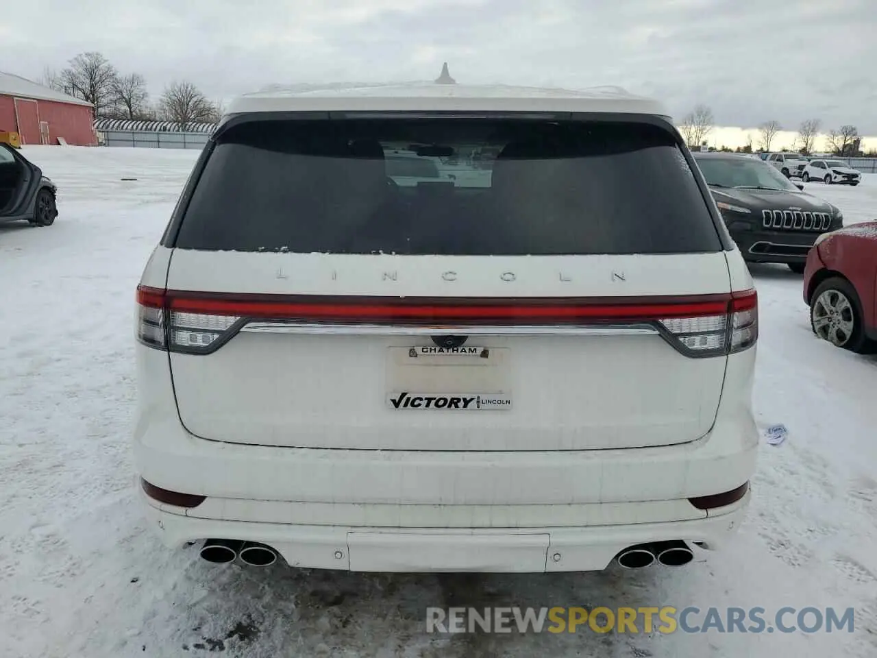 6 fotografías del automóvil dañado 5LM5J7XC5MGL12588 LINCOLN AVIATOR 2021