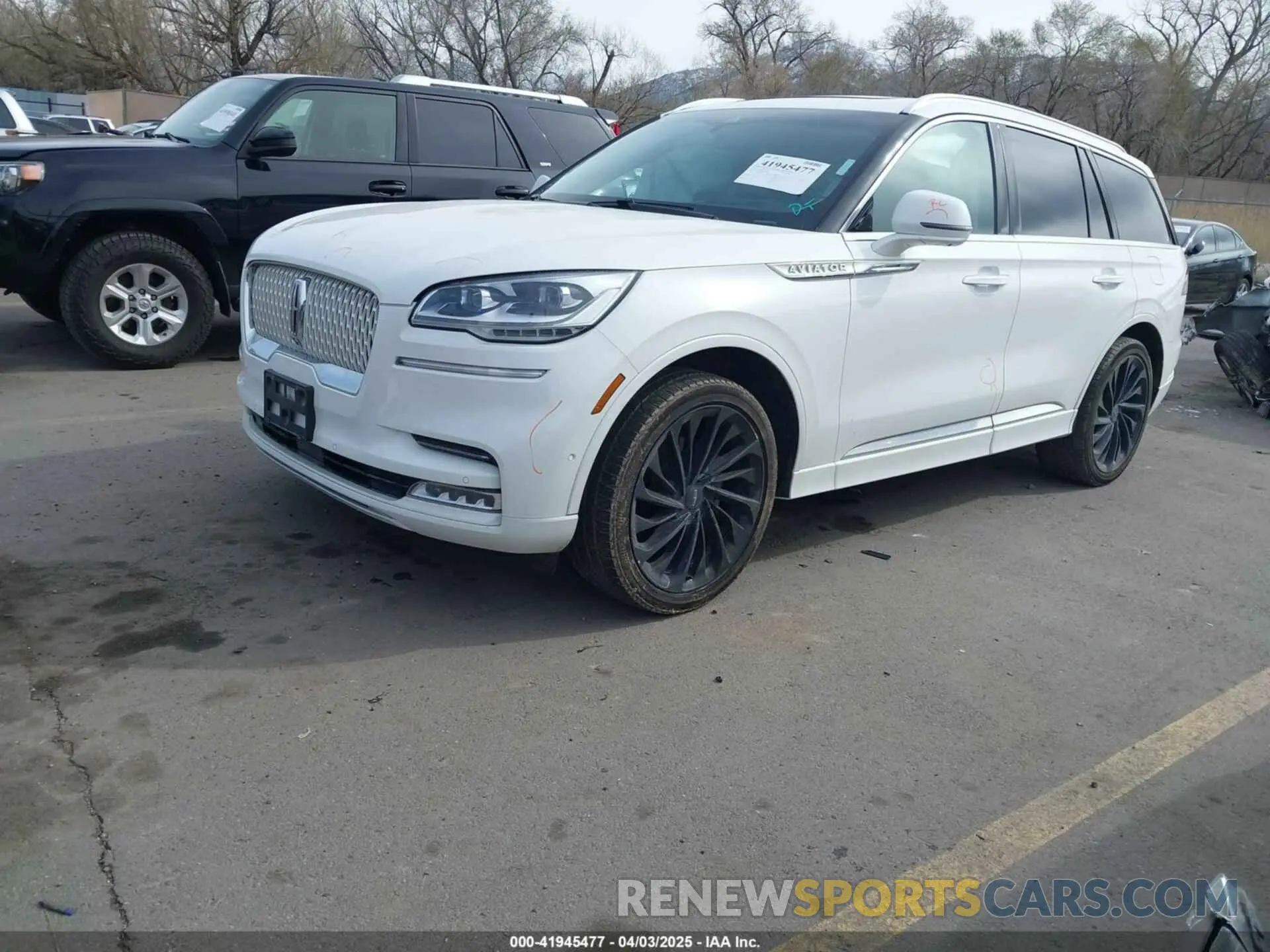 2 fotografías del automóvil dañado 5LM5J7XC6MGL00787 LINCOLN AVIATOR 2021