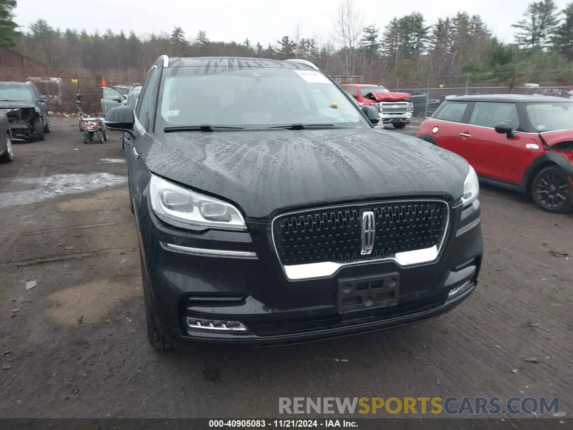 12 fotografías del automóvil dañado 5LM5J7XC9MGL06129 LINCOLN AVIATOR 2021