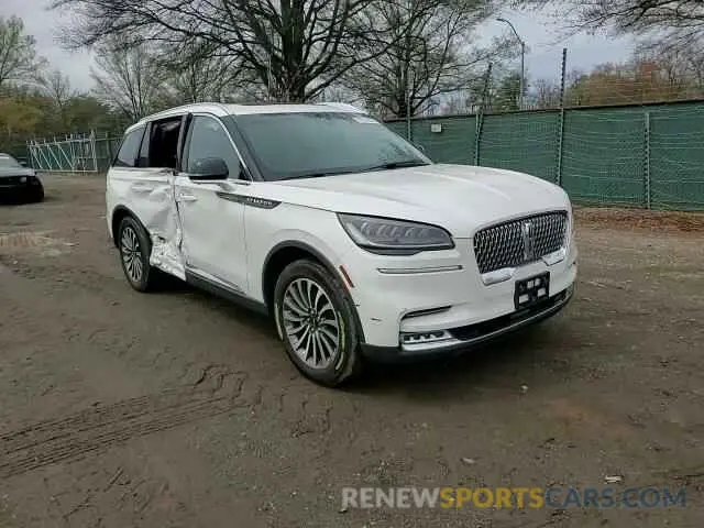 12 fotografías del automóvil dañado 5LM5J7XC9MGL18474 LINCOLN AVIATOR 2021