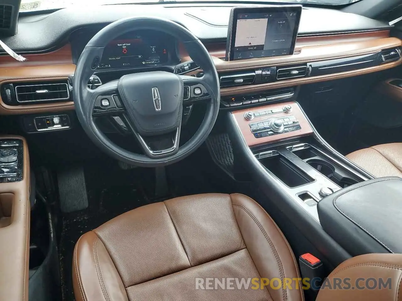 8 fotografías del automóvil dañado 5LM5J7XC9MGL18474 LINCOLN AVIATOR 2021