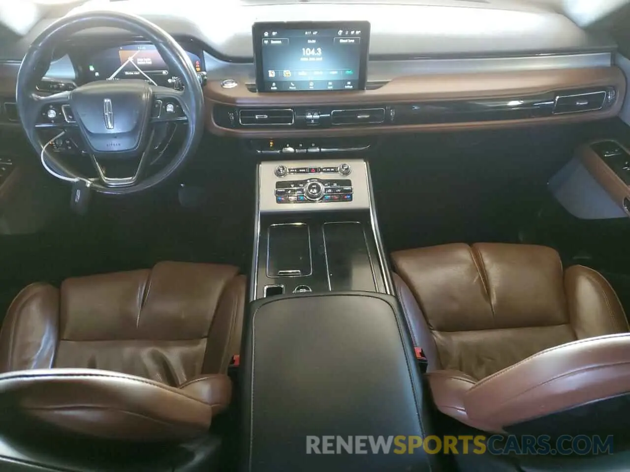 8 fotografías del automóvil dañado 5LM5J7XCXMGL19293 LINCOLN AVIATOR 2021
