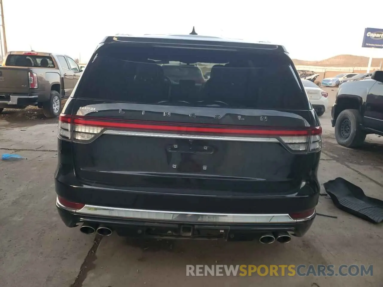 6 fotografías del automóvil dañado 5LM5J9XC9MGL02948 LINCOLN AVIATOR 2021