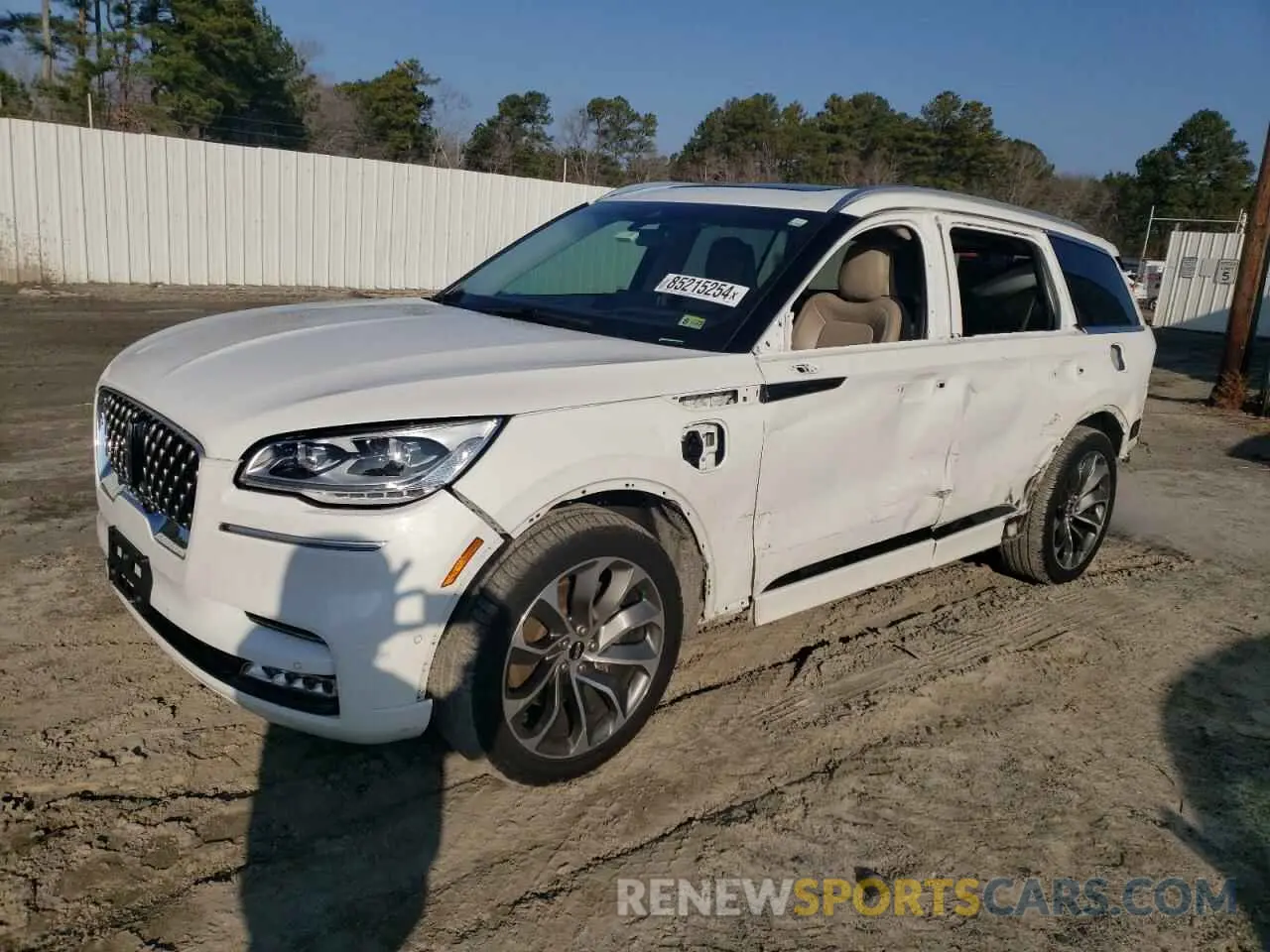 1 fotografías del automóvil dañado 5LMYJ8XY9MNL00826 LINCOLN AVIATOR 2021