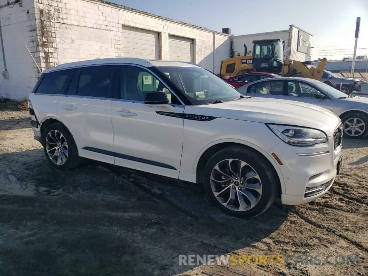 4 fotografías del automóvil dañado 5LMYJ8XY9MNL00826 LINCOLN AVIATOR 2021