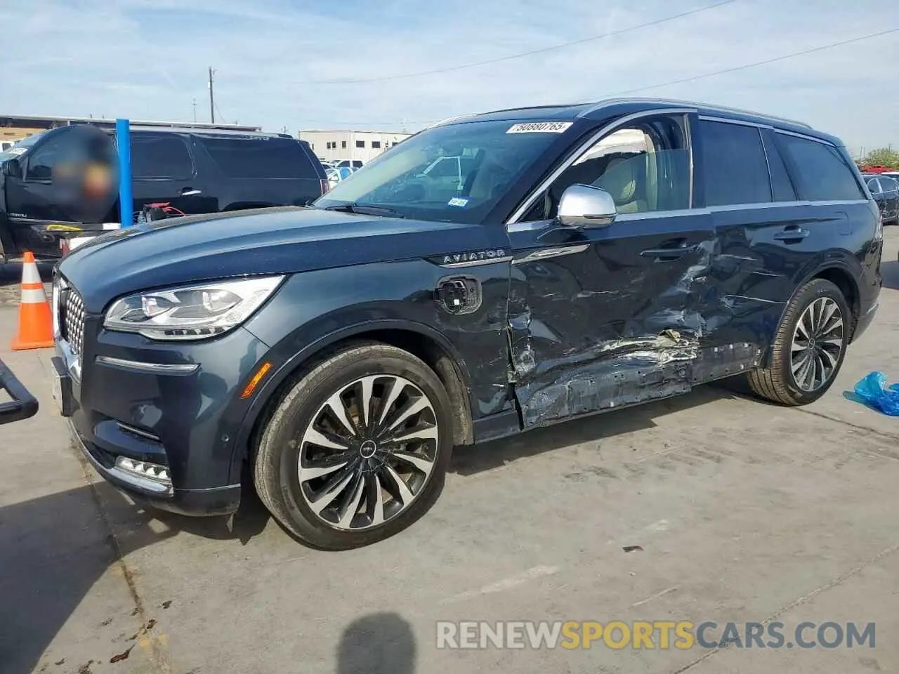 1 fotografías del automóvil dañado 5LMYJ9YY8MNL02233 LINCOLN AVIATOR 2021