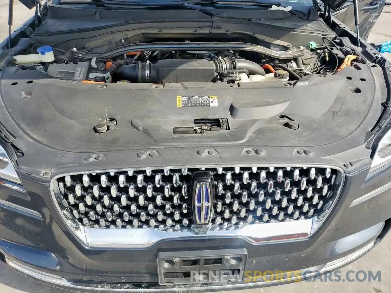 12 fotografías del automóvil dañado 5LMYJ9YY8MNL02233 LINCOLN AVIATOR 2021